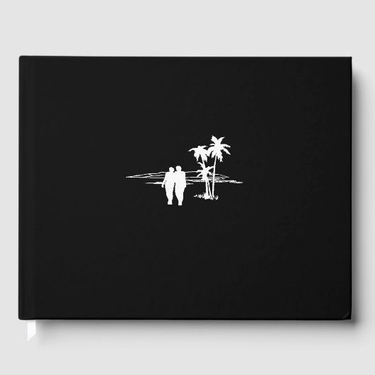 couple in beach gästebuch (Vorderseite)