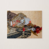 Couple in Carnival Costume, Venedig Puzzle (Horizontal)