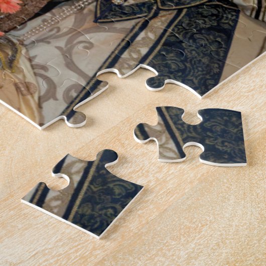 Couple in Carnival Costume, Venedig Puzzle (Seite)