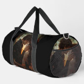 Couple in Liebe Märchen Großes Duffel Tasche (Rechte Ecke)