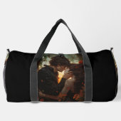 Couple in Liebe Märchen Großes Duffel Tasche (Rückseite)
