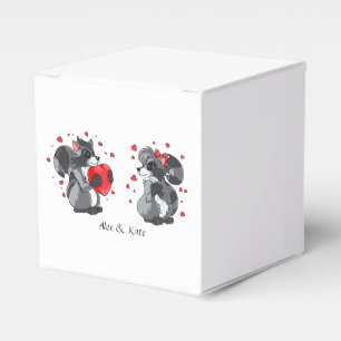 Couple in Liebe Wedding Hershey's Miniaturen Geschenkschachtel