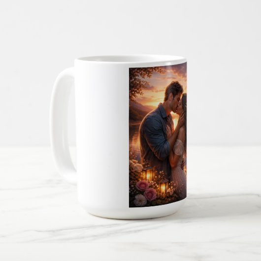 couple in love kaffeetasse (Vorderseite Links)