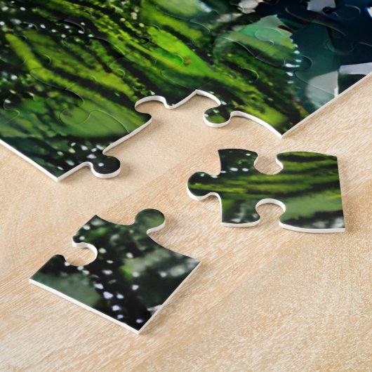 Couple Kissing | Farbenfrohe Abstrakte Puzzle (Seite)