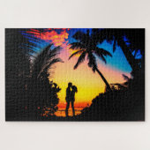 Couple Kissing Puzzle (Horizontal)