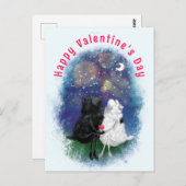 Couple Lamb Liebe Valentine's Day Card - Funny Postkarte (Vorne/Hinten)