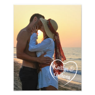 Couple Liebe Foto Personalisiert