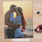 Couple Liebe Foto Personalisiert Puzzle