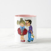 Couple Liebe Valentine's Day Tasse Geschenk - I Li (Zentrum)