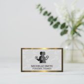 Couple Lifting | Dumbell Muster Visitenkarte (Stehend Vorderseite)