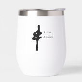 Couple Long Ampersand Thermal Wine Tumbler (Links)