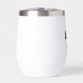 Couple Long Ampersand Thermal Wine Tumbler (Vorderseite)