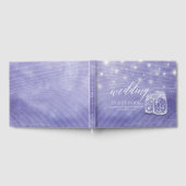 Couple Mason Jars String Lights Wedding Gästebuch (Voll)