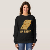 Couple Matching  Chees  Wine  2 of 2  Costume  Par Sweatshirt (Vorne ganz)