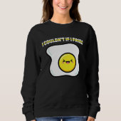 Couple Matching Egg Bacon Breakfast 2 of 2 Co Sweatshirt (Vorderseite)