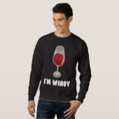 Couple Matching  Wine  Cheese  1 of 2  Costume  Pa Sweatshirt (Vorne ganz)