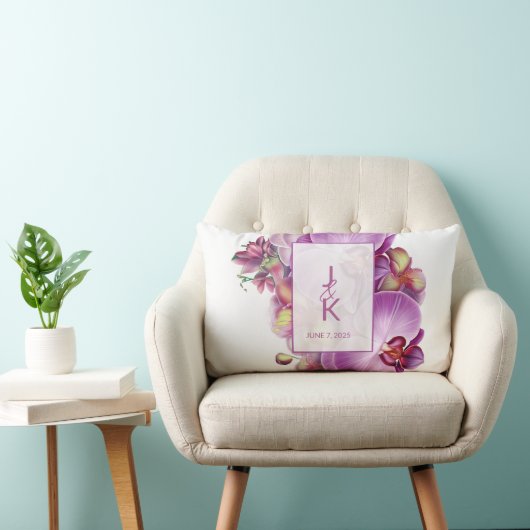 Couple Monogram Throw Kissen (Stuhl )