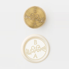 Couple Monogram Wedding Wax Seal Stamp
