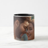 Couple Mugs Set - Ideal für Hochzeiten, Anniversar Tasse (Zentrum)