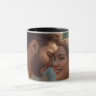 Couple Mugs Set - Ideal für Hochzeiten, Anniversar Tasse