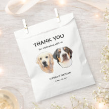 Couple Pet Hand Zeichne Personalisiert Danke