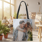 Couple Photo Your Own Two Image Double Side Tasche