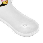 Couple Pink Flamingo Cutting Board Schneidebrett (Ecke)