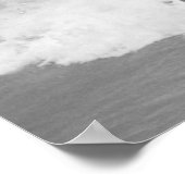 Couple Playing with a Beachball Poster (Ecke)