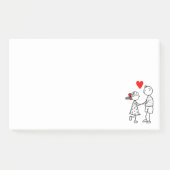 Couple Post it Notes Love Post-it Klebezettel (Vorderseite)