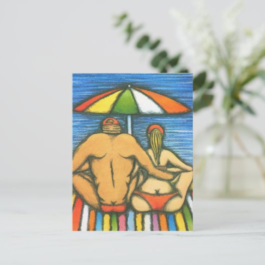 Couple Postkarte (Stehend Vorderseite)