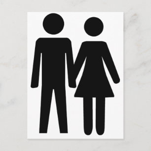 Couple Postkarte