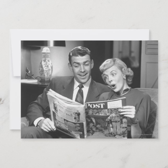 Couple Reading Magazine (Vorderseite)