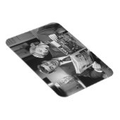 Couple Reading Magazine Magnet (Rechte Seite)