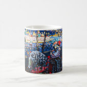 Couple Riding a White Horse, Wassily Kandinsky Kaffeetasse (Mittel)