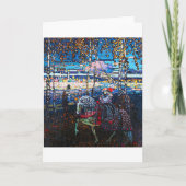 Couple Riding a White Horse, Wassily Kandinsky Karte (Vorderseite)