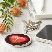 Couple´s nennt Herz Schlüsselanhänger (Seite)