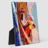 Couple Sailing by R.J. Cavaliere Fotoplatte (Seite)