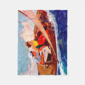 Couple Sailing von R.J. Cavaliere Fleecedecke (Vorderseite)