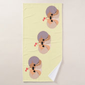 Couple Snail Bath Handtuch - Farbe wählen Badehandtuch (Badehandtuch)