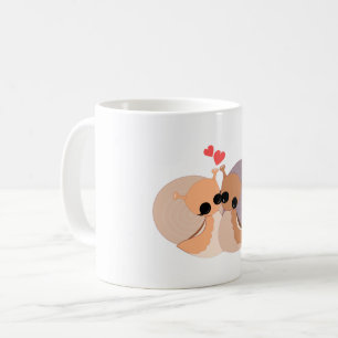 Couple Snail Tasse