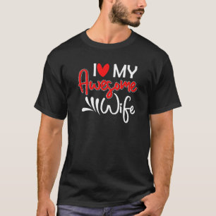 Couple Sprichwort I Liebe meine Phantastische Ehef T-Shirt