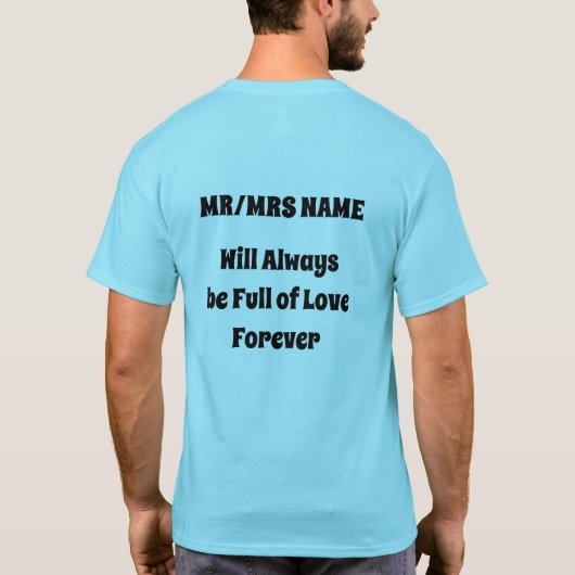 Couple T - Shirt (Rückseite)