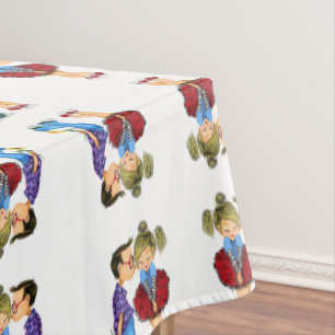 Couple Tablecloth - Liebe Tischdecke