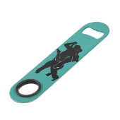 Couple Tango Dancer Bar Key - Farbe auswählen (Vorderseite Schrägansicht)