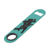 Couple Tango Dancer Bar Key - Farbe auswählen (Rückseite Schrägansicht)