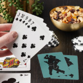 Couple Tango Dancer Playing Card Spielkarten (In Situ)