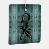 Couple Tanzen in der Nacht Keramikornament (Rechts)