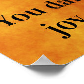 Couple Tanzen in der Nacht Poster (Ecke)