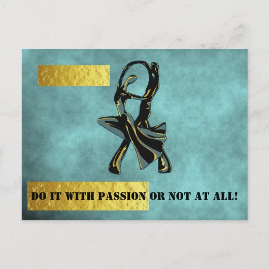 Couple Tanzen in der Nacht Postkarte (Vorderseite)