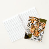 Couple Tiger-Notebook Notizblock (Innenseite)